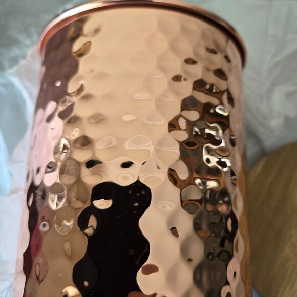 Uncommon James Hammered Copper Canister Set - Picture 2 of 4